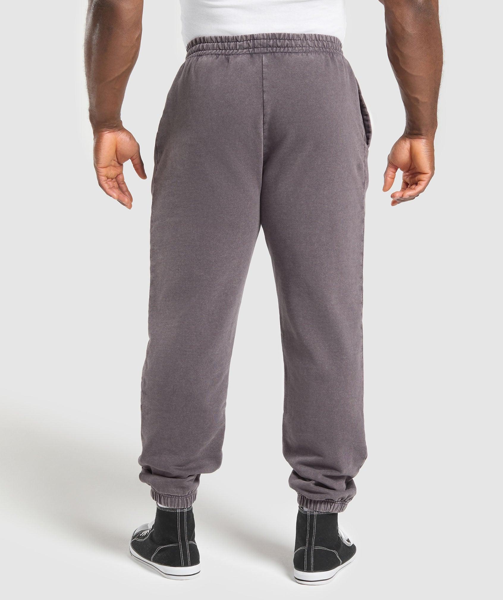 Distressed Graphic Joggers Product Image