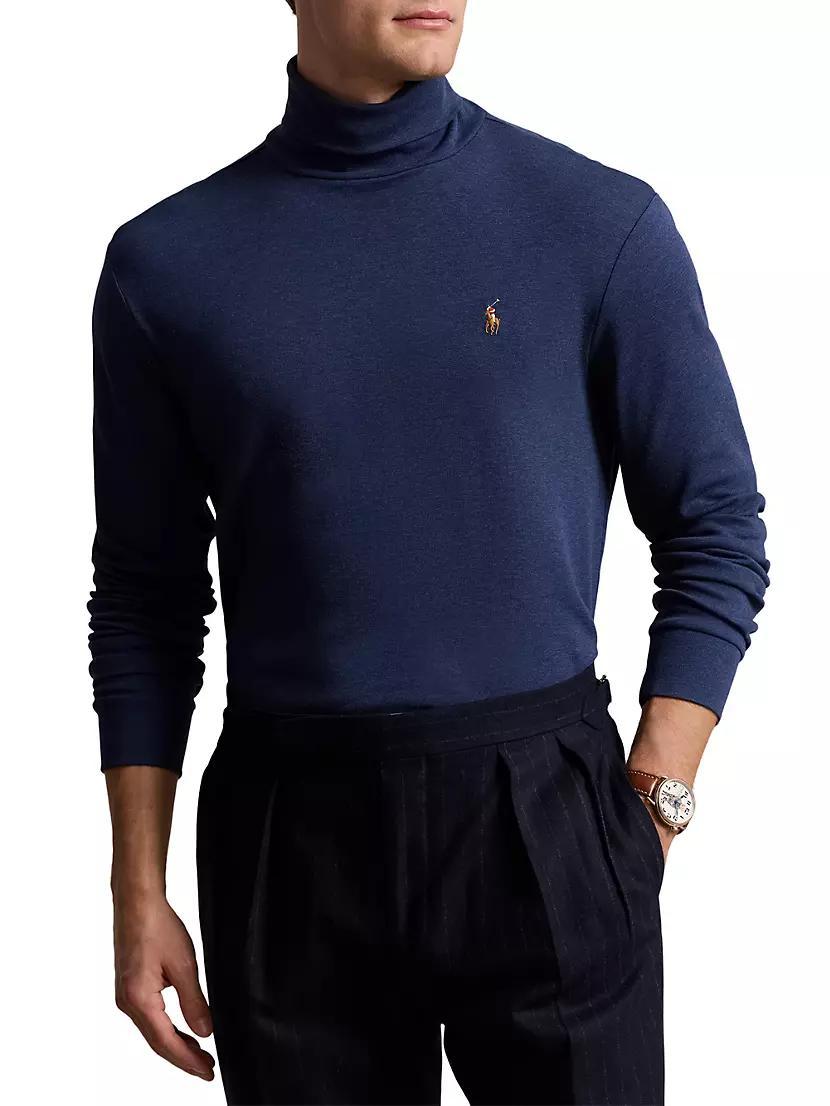 Soft Cotton Turtleneck Product Image