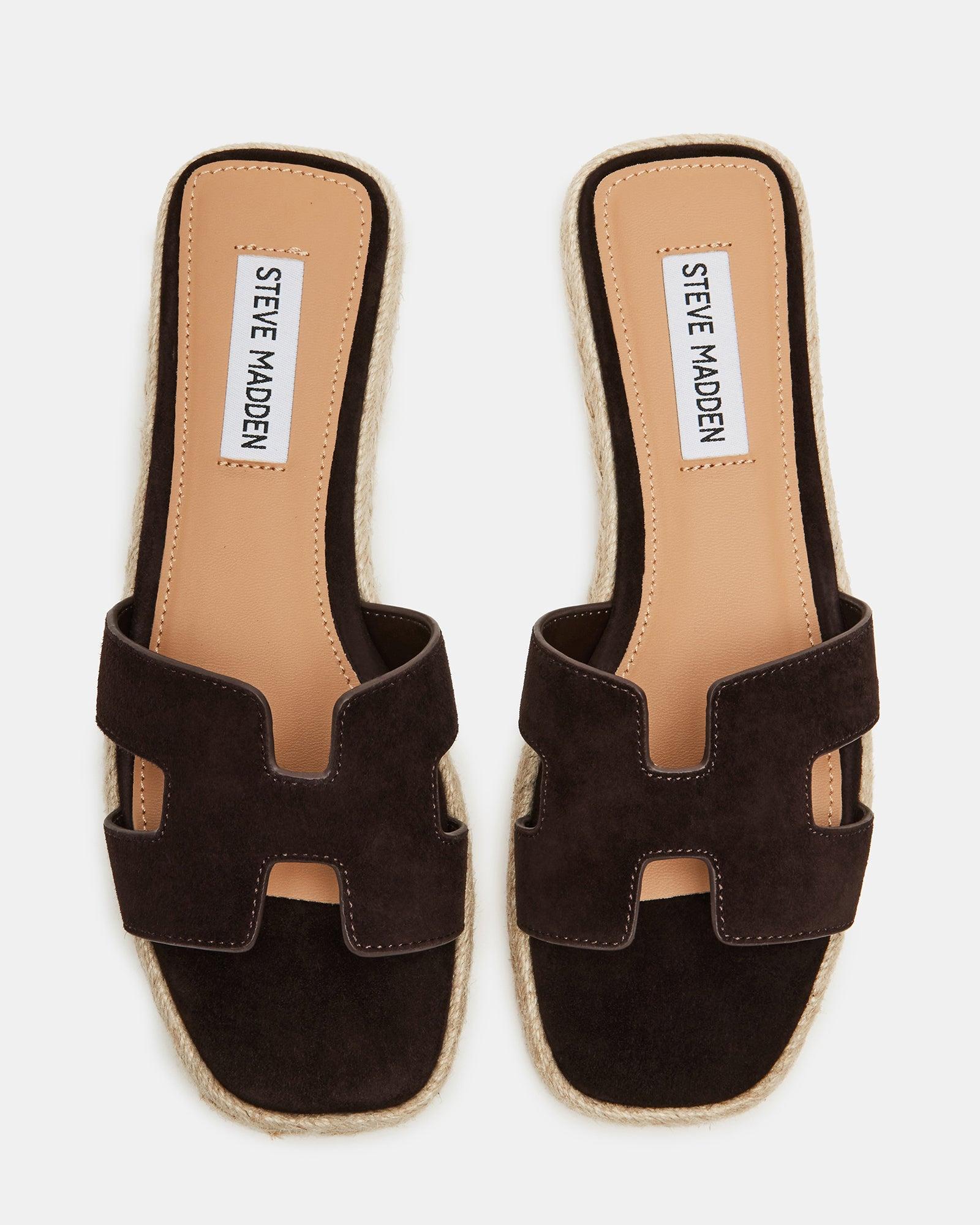 HEXA CHOCOLATE BROWN SUEDE Female Product Image