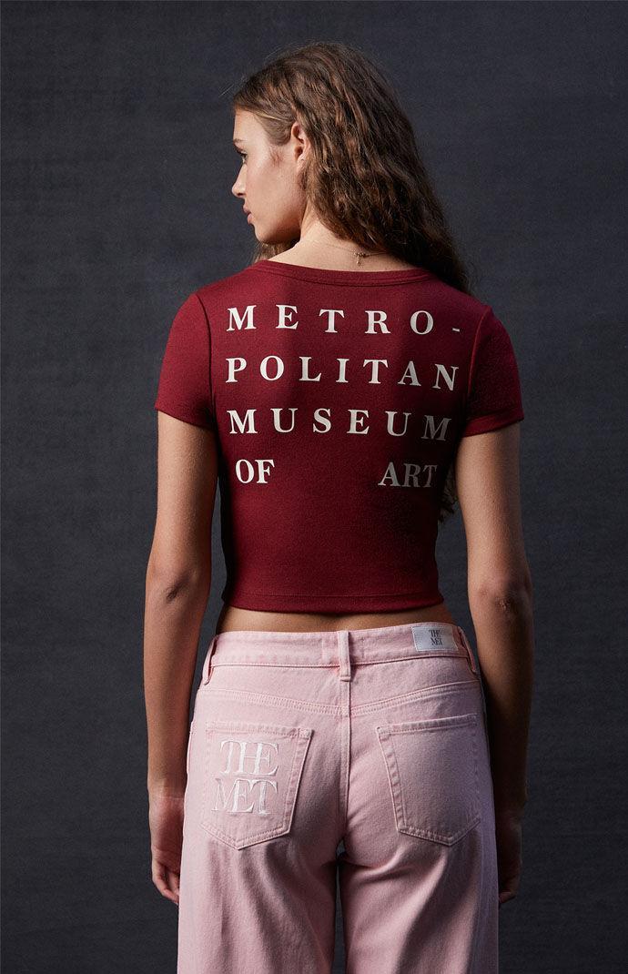 The Met Women's x PacSun Logo Baby T-Shirt Product Image
