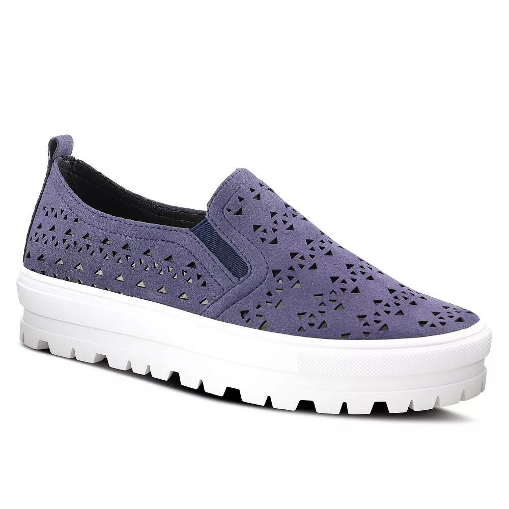 Patrizia Angelita Women's Slip-on Shoes, Size: 36, Blue Product Image