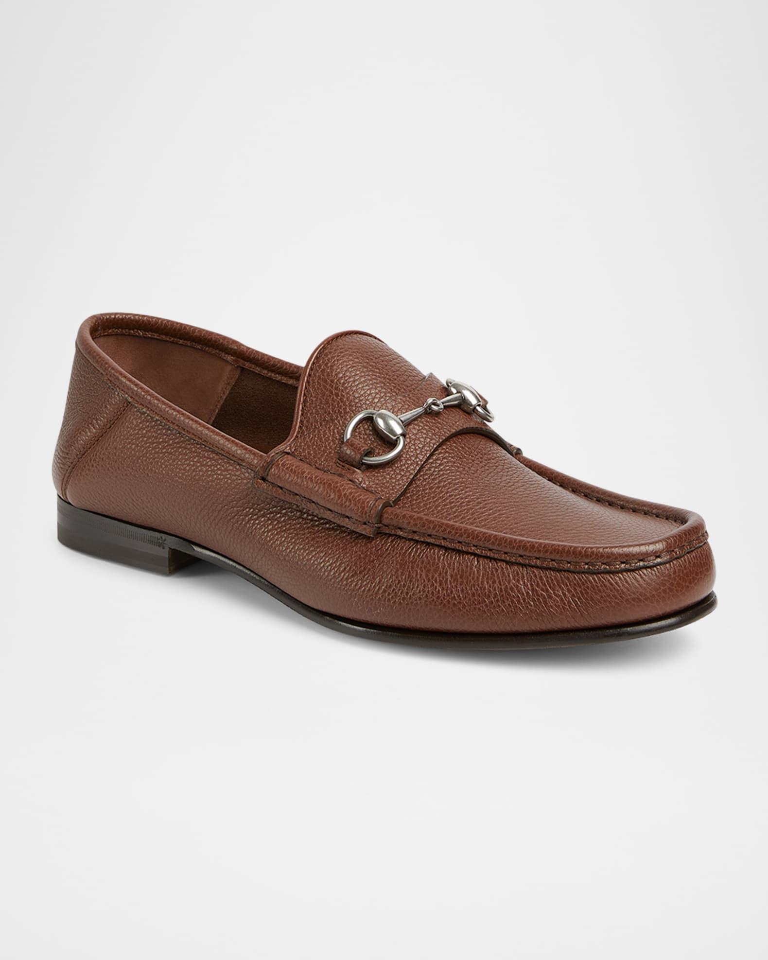 Men's Horsebit 1953 Grained Leather Bit Loafers Product Image