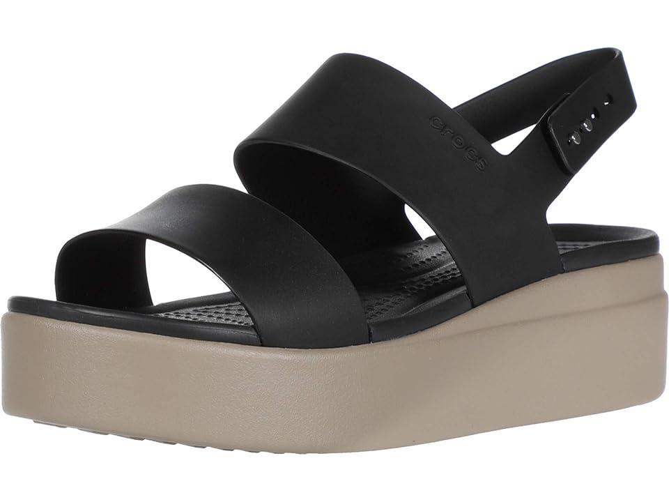 Crocs Womens Brooklyn Low Wedge Platform Sandals Product Image
