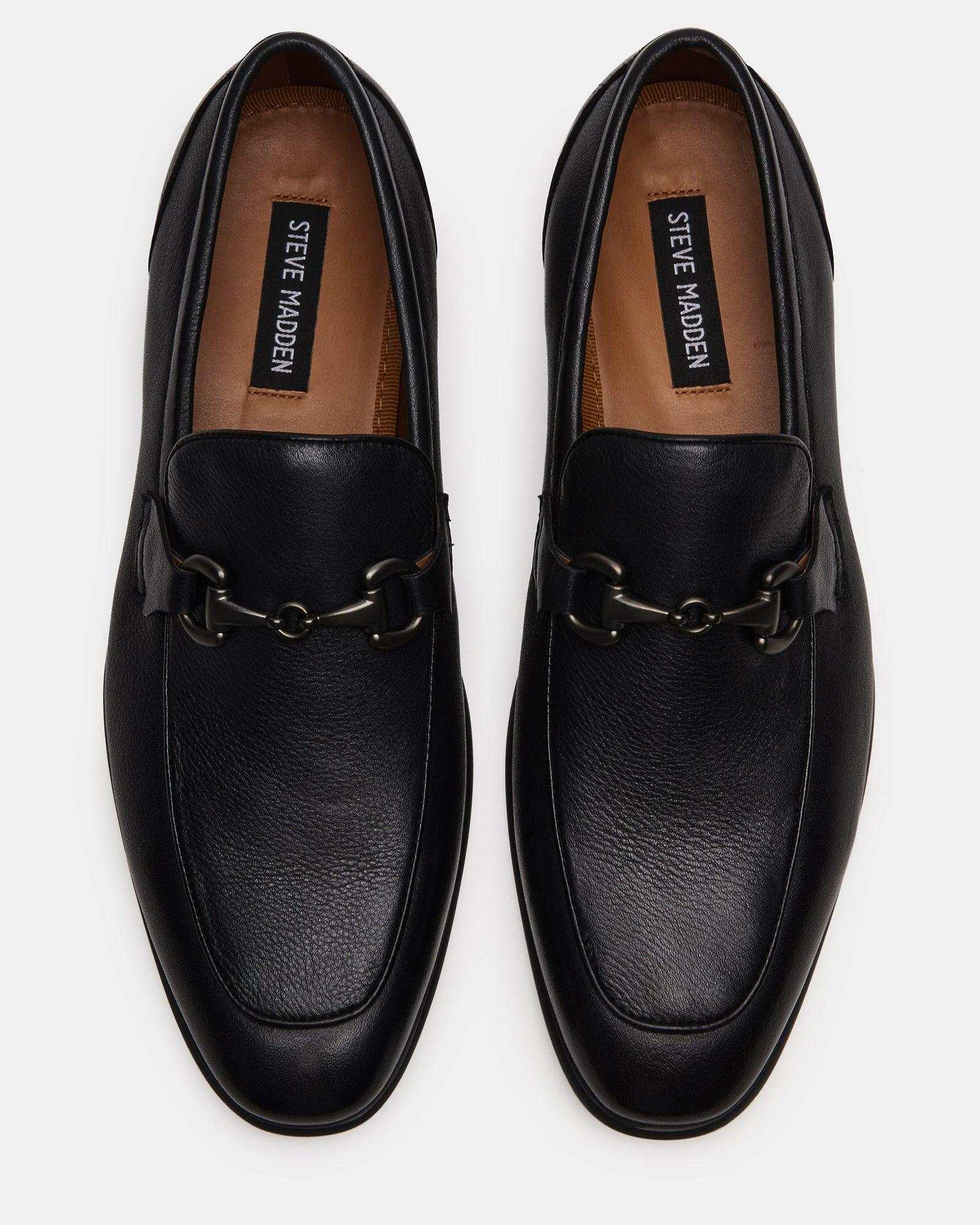 JAYSHAN BLACK LEATHER Male Product Image