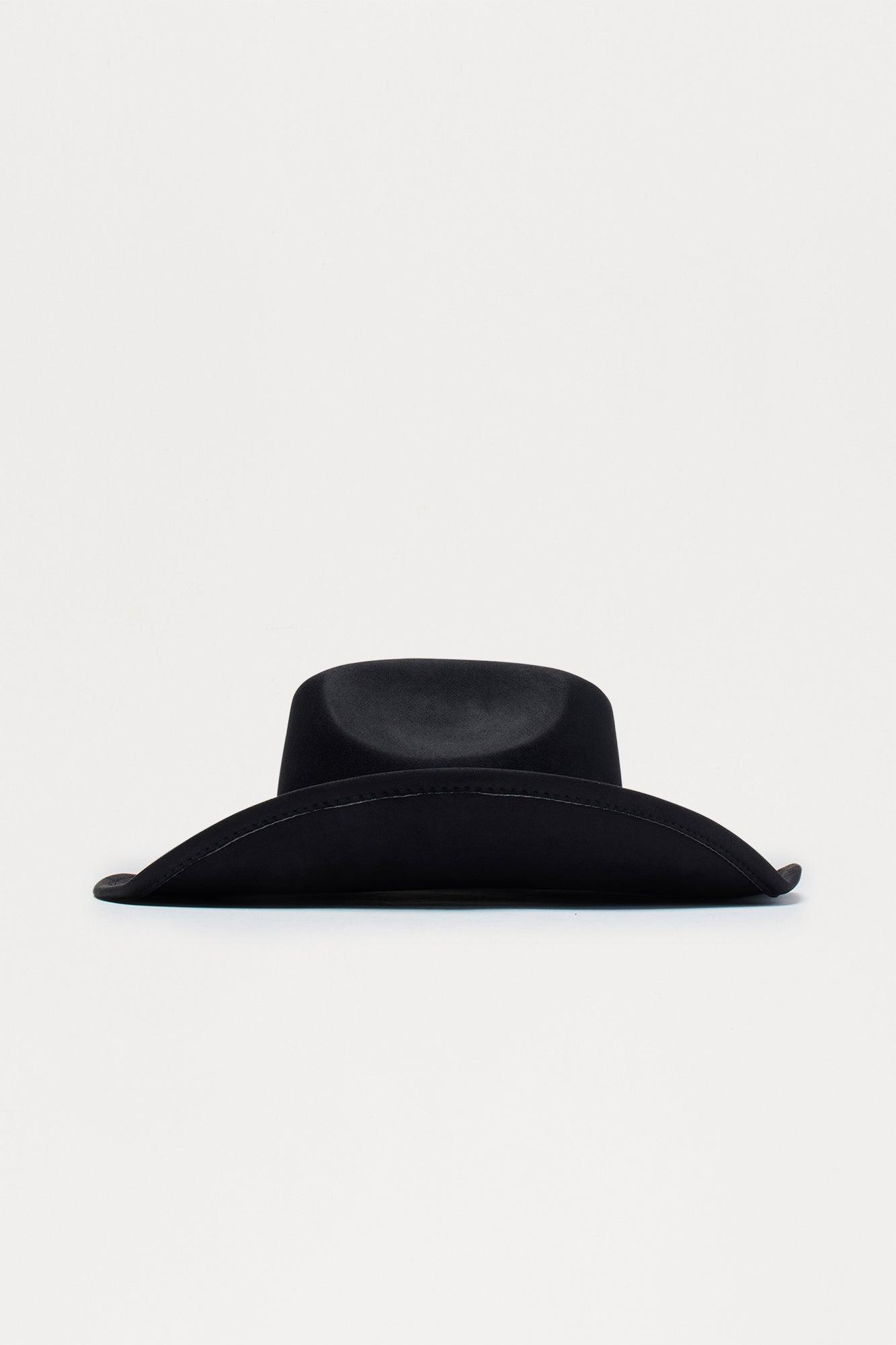 Lost In Wanderlust Cowboy Hat - Black Female Product Image