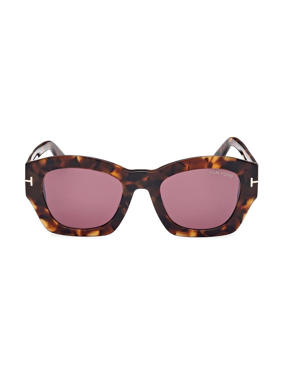 Tom Ford Geometric Sunglasses, 52mm Product Image