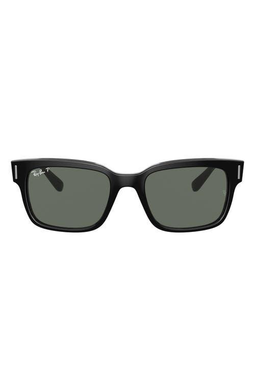 Ray-Ban Mens Jeffery Square 55mm Polarized Sunglasses Product Image