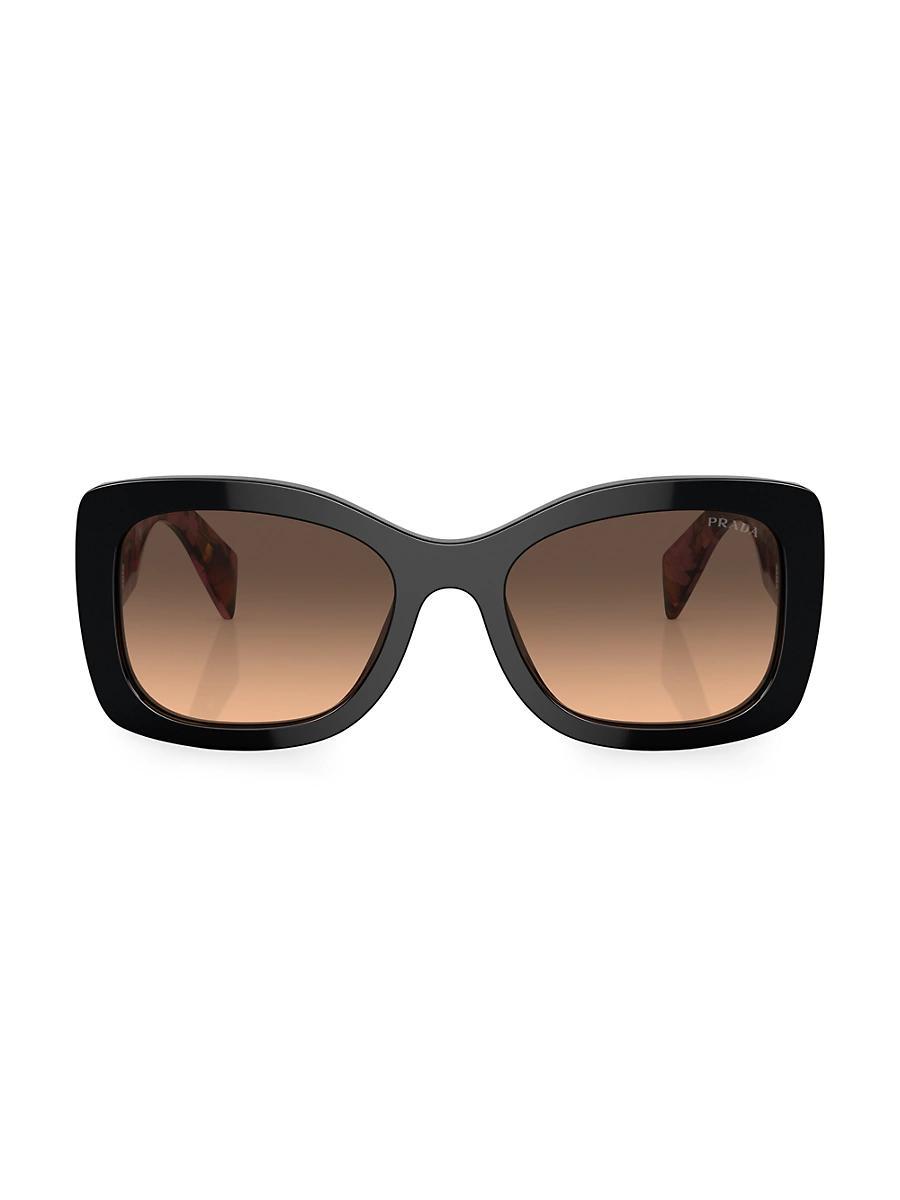Womens 57MM Square Sunglasses Product Image