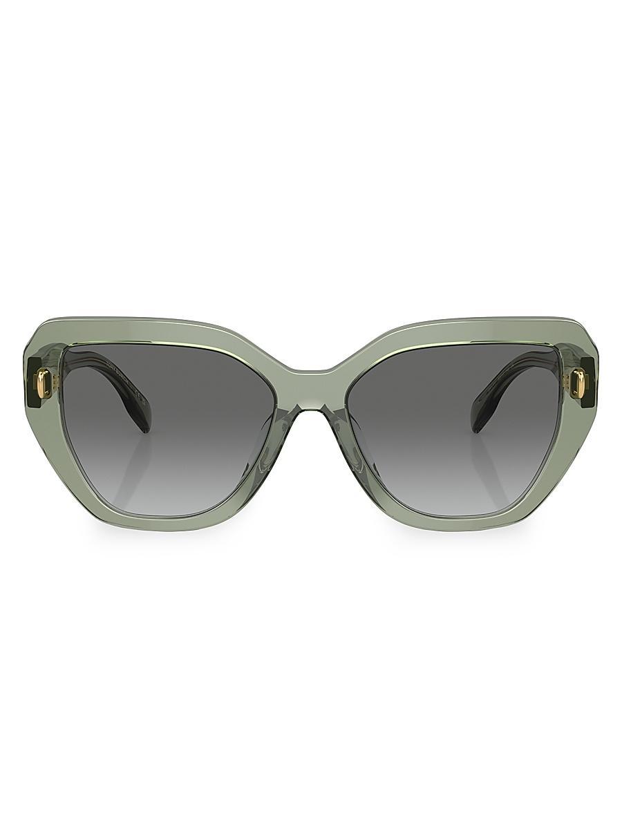 Womens Miller 55MM Oversized Cat-Eye Sunglasses Product Image