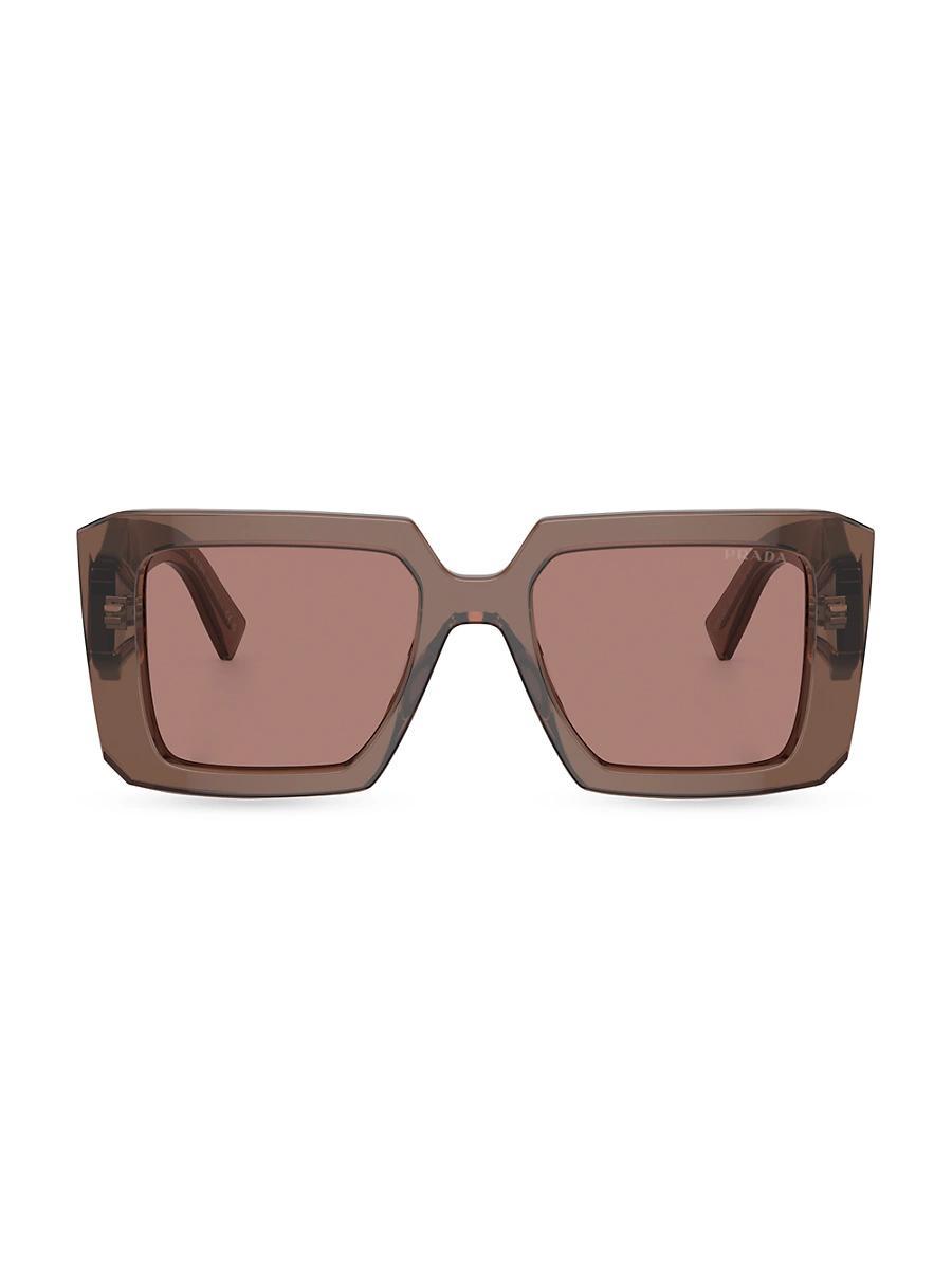 Prada Unisex PR17WS 49mm Rectangle Sunglasses Product Image