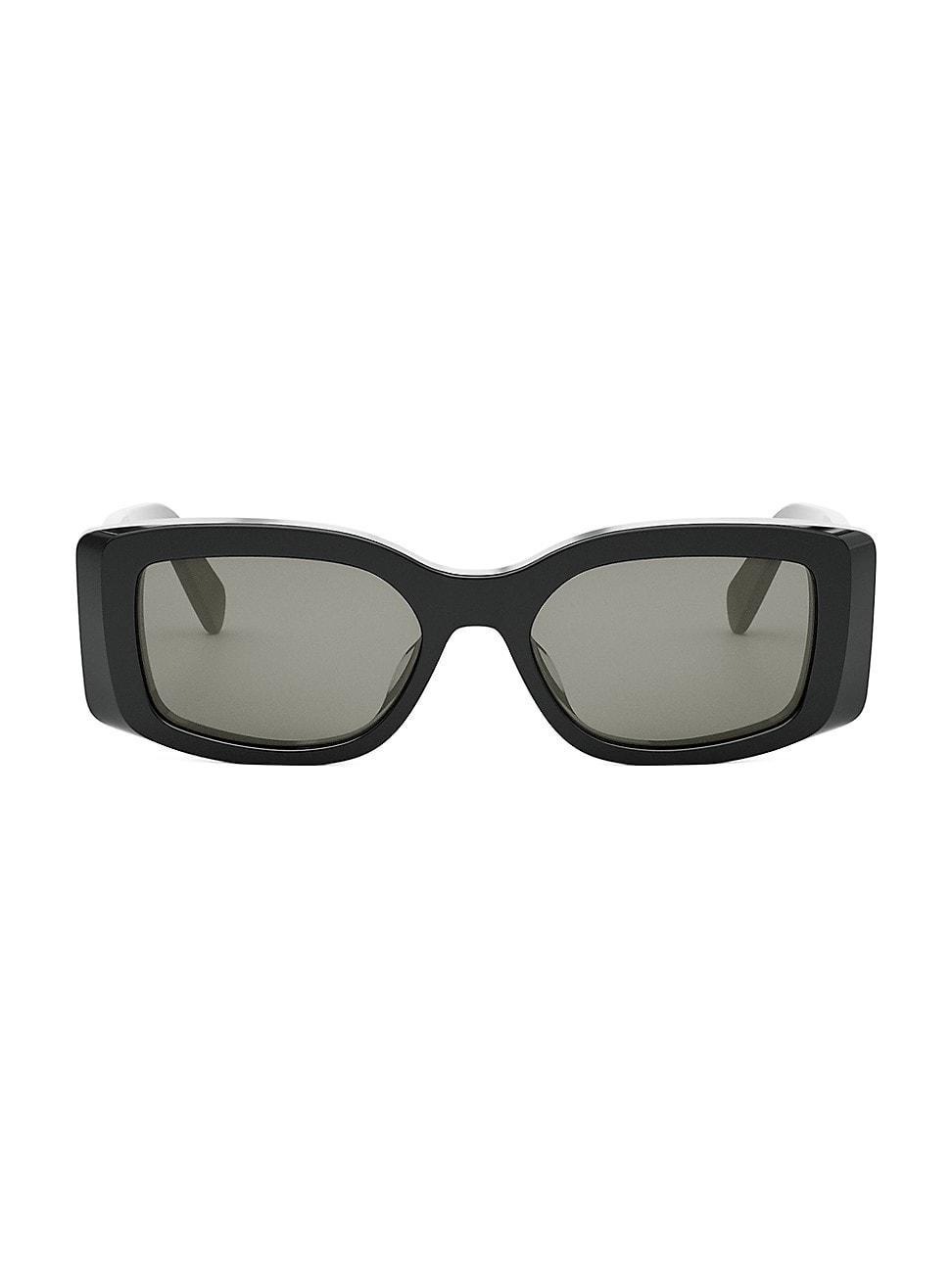 Mens Triomphe 53MM Rectangular Sunglasses Product Image