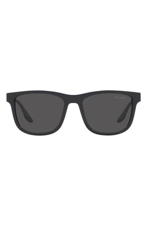 Oakley Mens OO9417 Holbrook XL 59mm Polarized Square Sunglasses - Matte Black/Prizm Sapphire Irdium Product Image