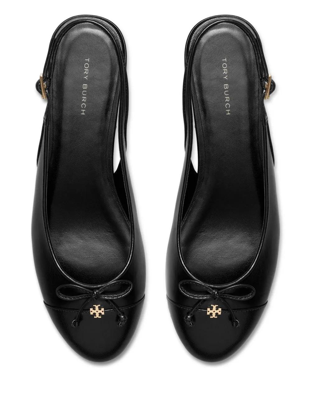 leather ballerina shoes Product Image