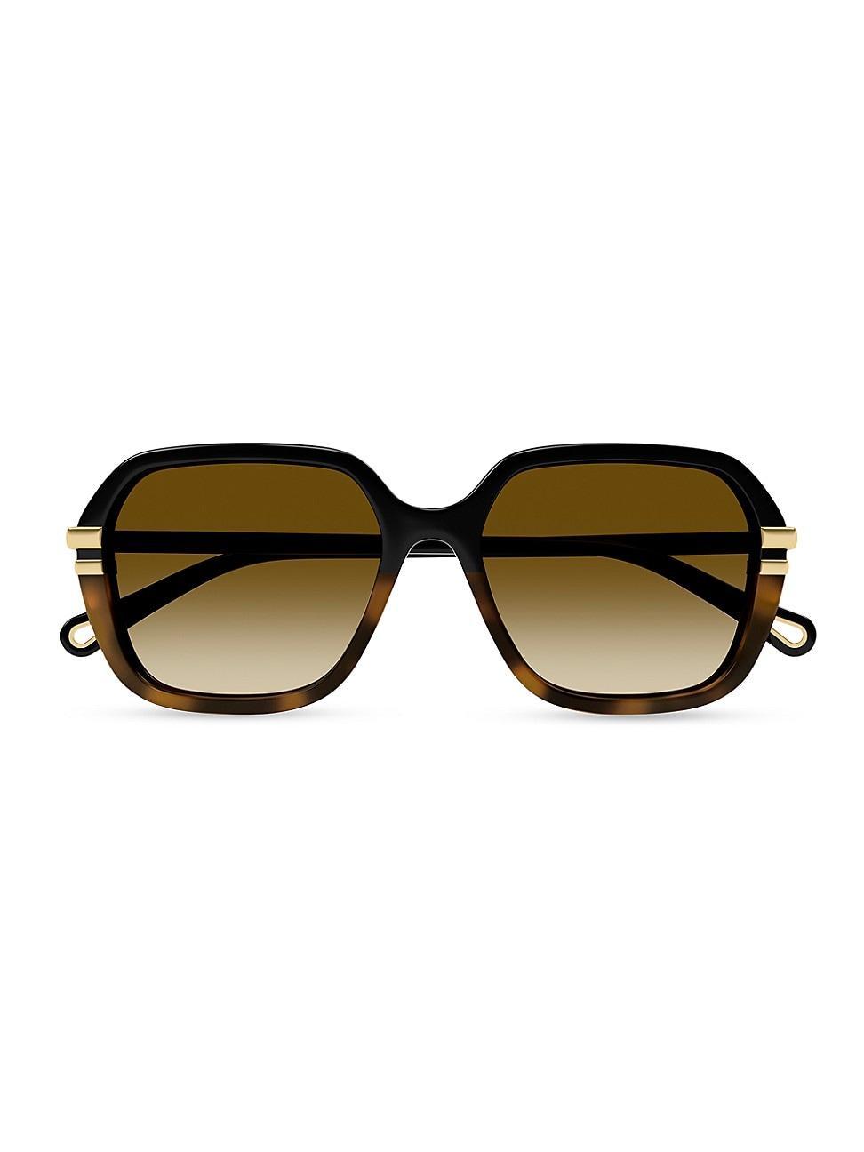 Chloe West Round Sunglasses, 57mm Product Image