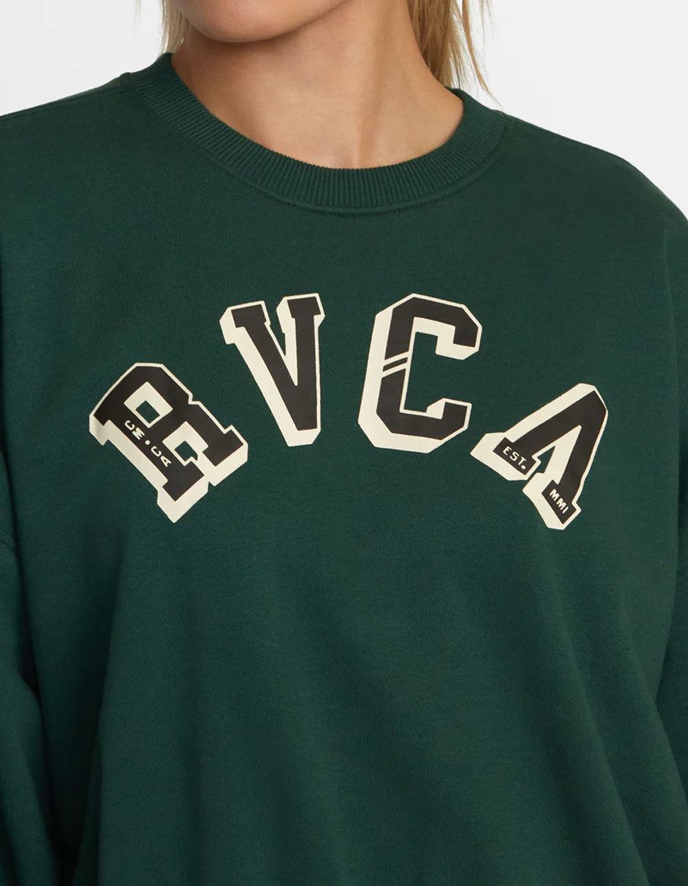 RVCA Ivy League Womens Crewneck Sweatshirt Product Image