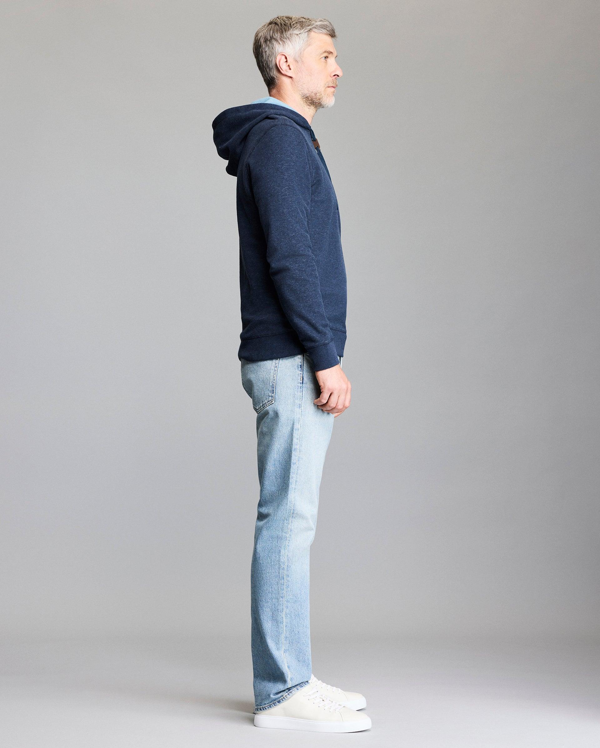 Rib Hoodie Pullover -  Product Image