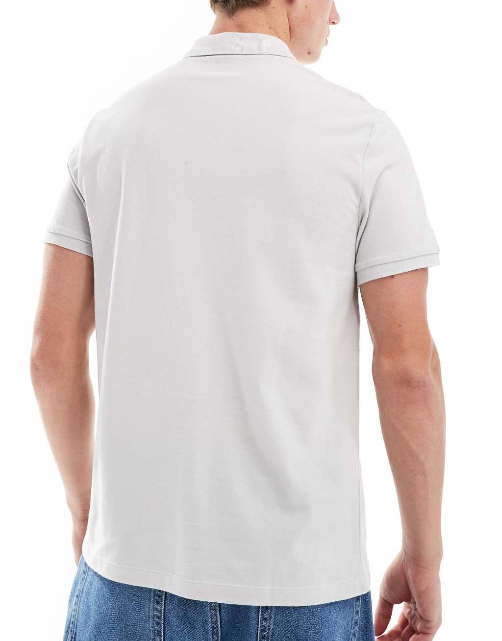 ASOS DESIGN 3 pack pique polos in multiple colors Product Image