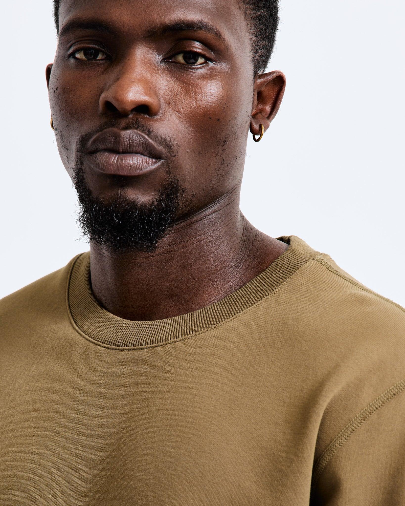 Midweight Terry Classic Crewneck - Vault Male Product Image