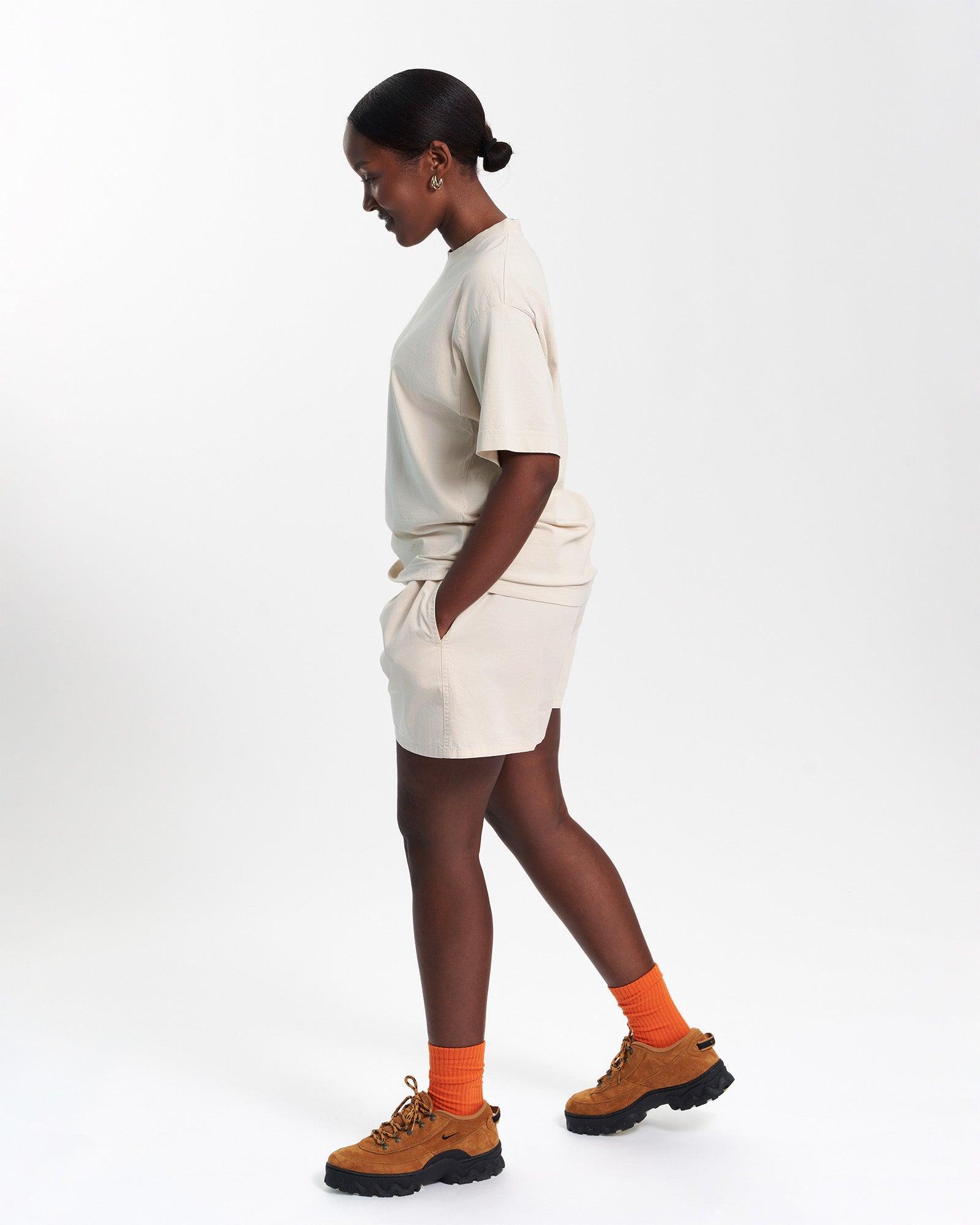 Oversized Organic T-Shirt - Soft Lavender Product Image