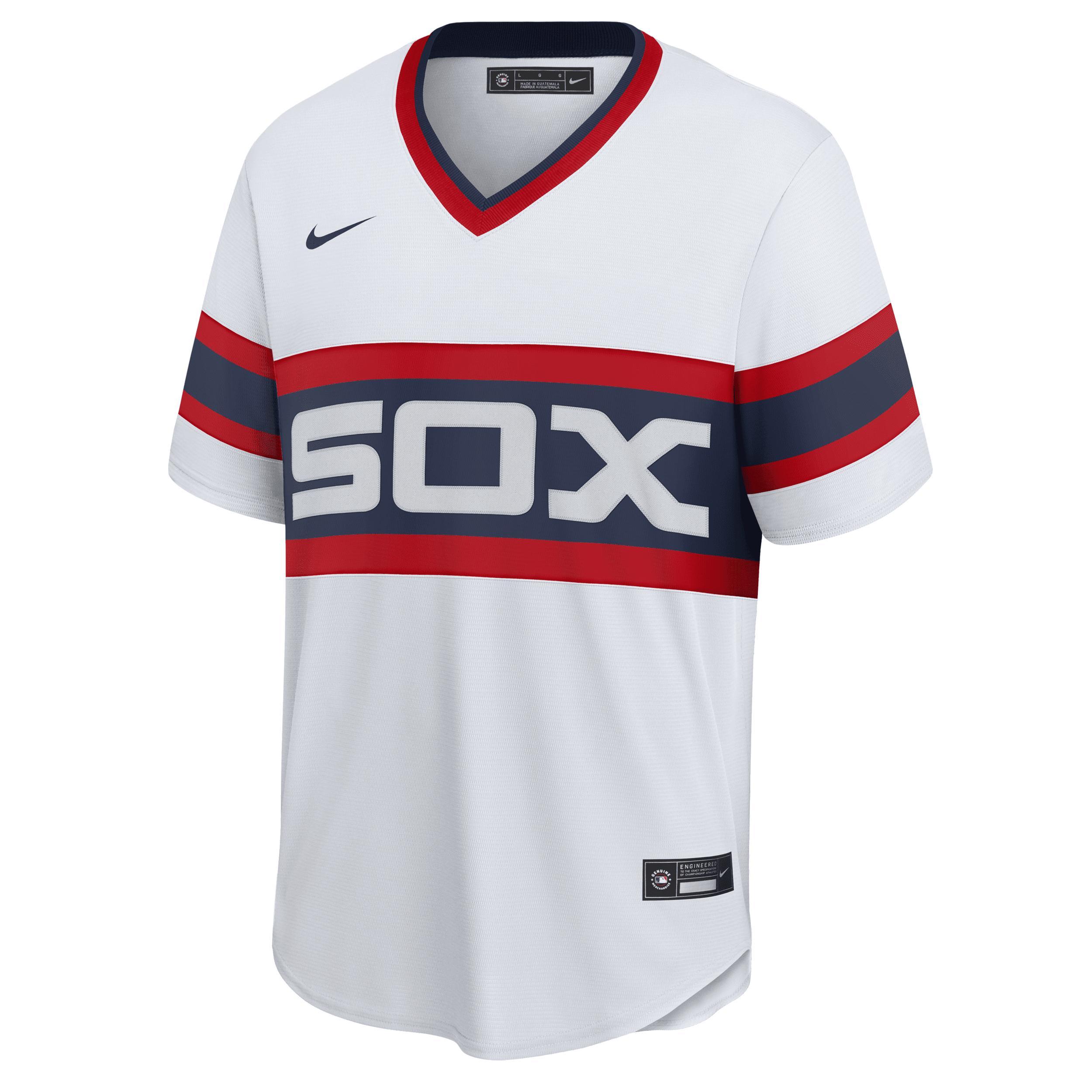 Mens Nike Frank Thomas White Chicago White Sox Home Cooperstown Collection Player Jersey - White Product Image