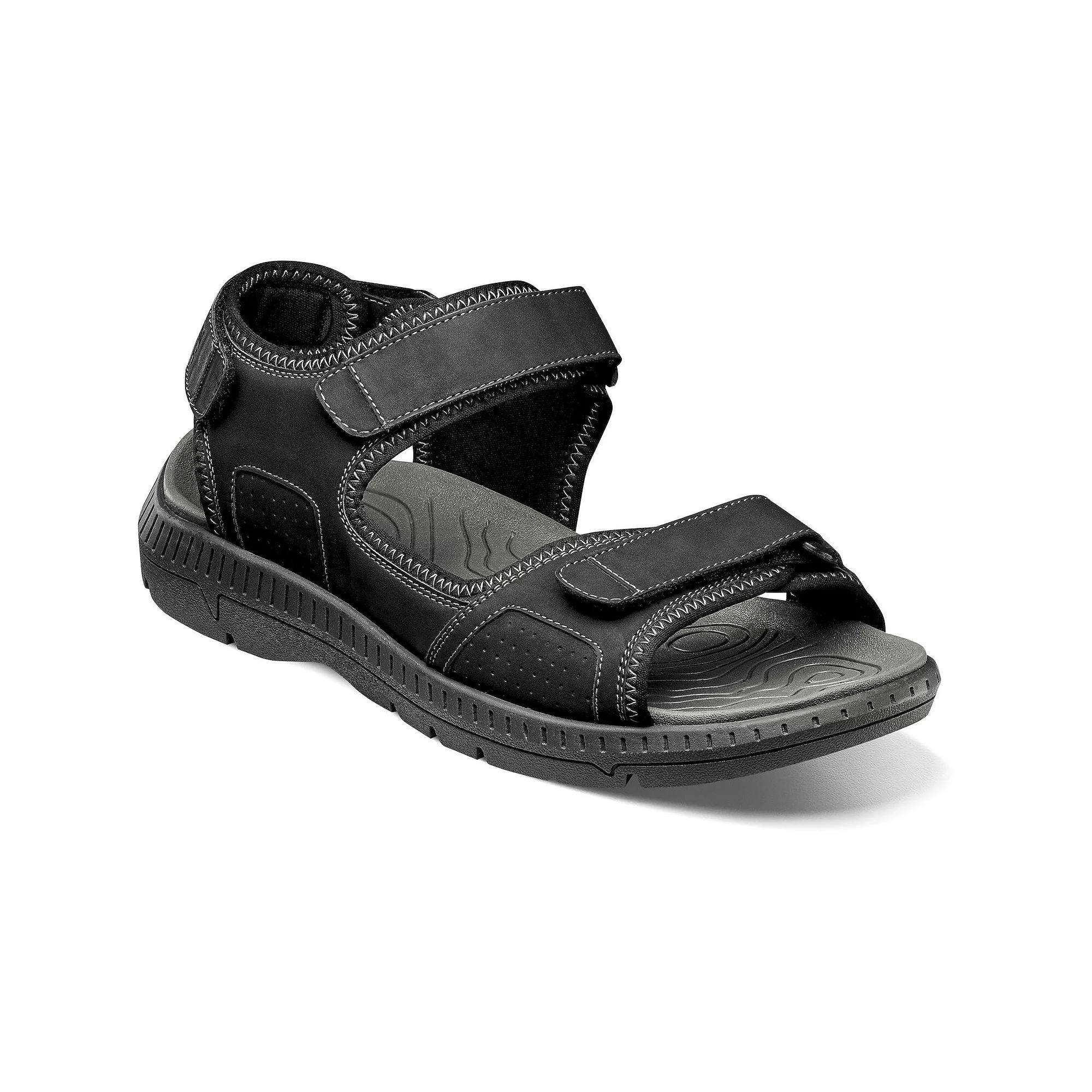 Nunn Bush Laguna Mens 3-Strap River Sandals Product Image