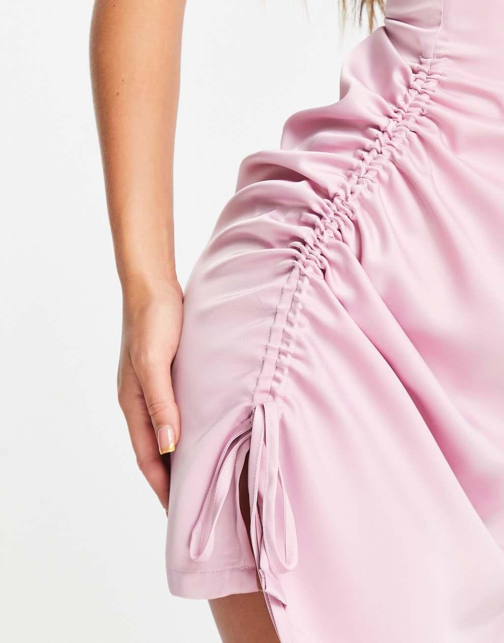 Unique21 one shoulder mini dress Product Image