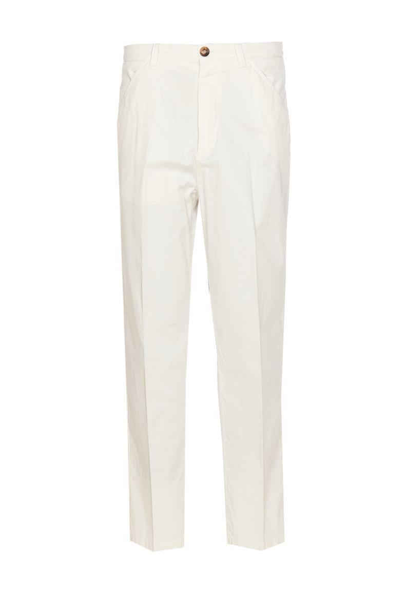 BRUNELLO CUCINELLI Pants In White Product Image