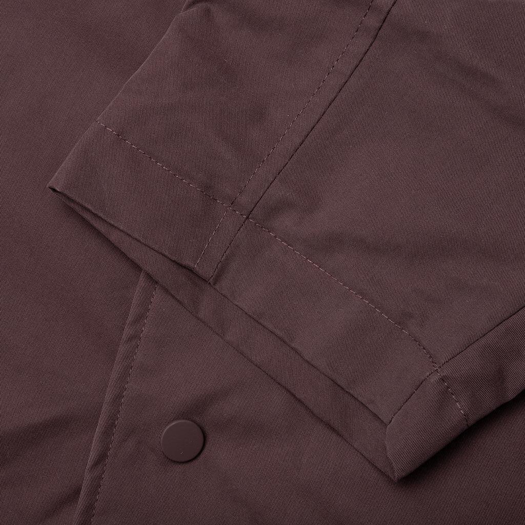 Long Coat - Plum Male Product Image