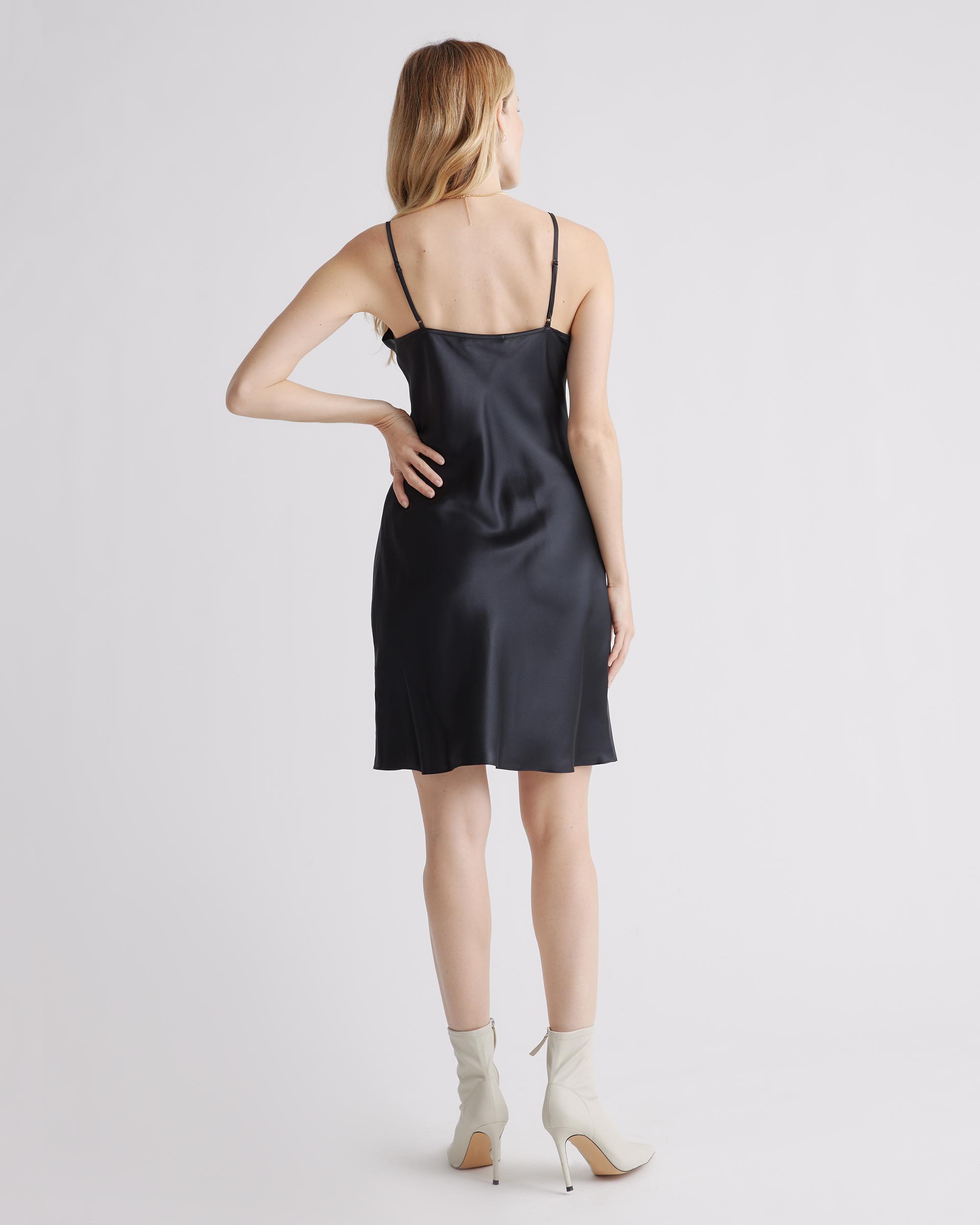 Quince | Women's Mini Slip Dress Silk Product Image