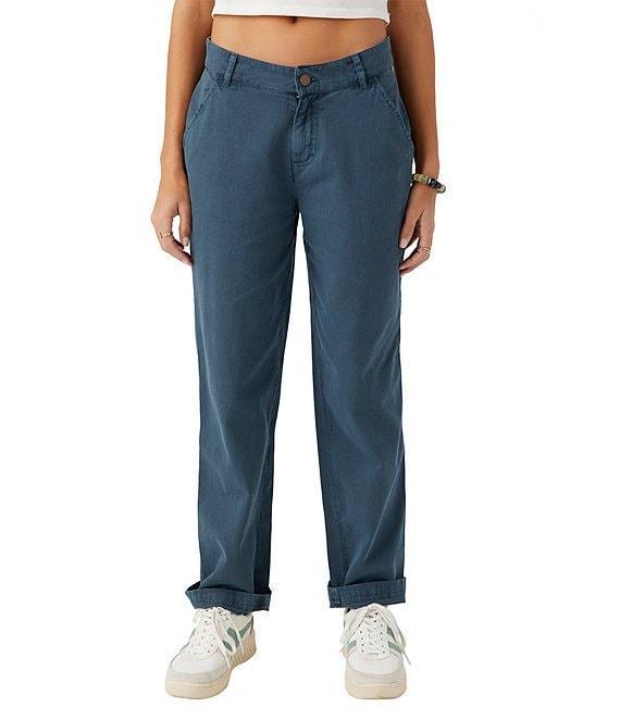 O'Neill Kree Mid Rise Twill Pants Product Image