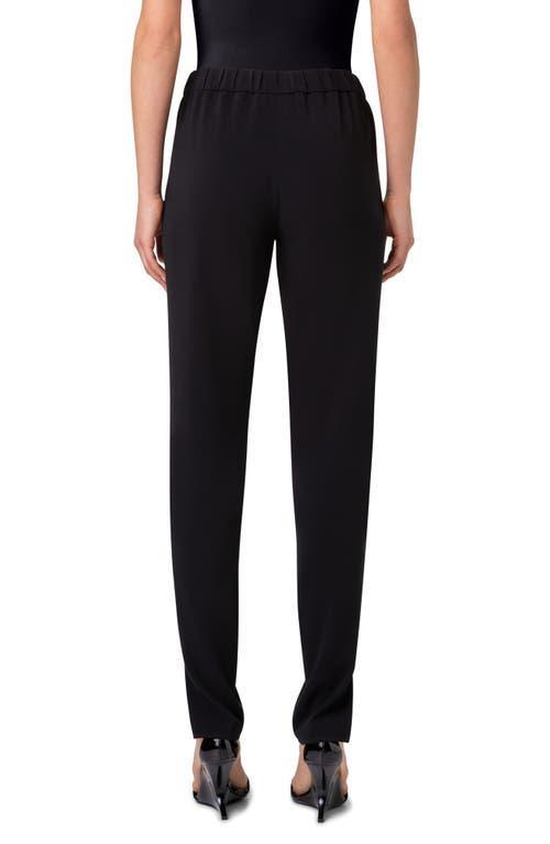 Mike Split-Hem Crepe Pull-On Pants Product Image