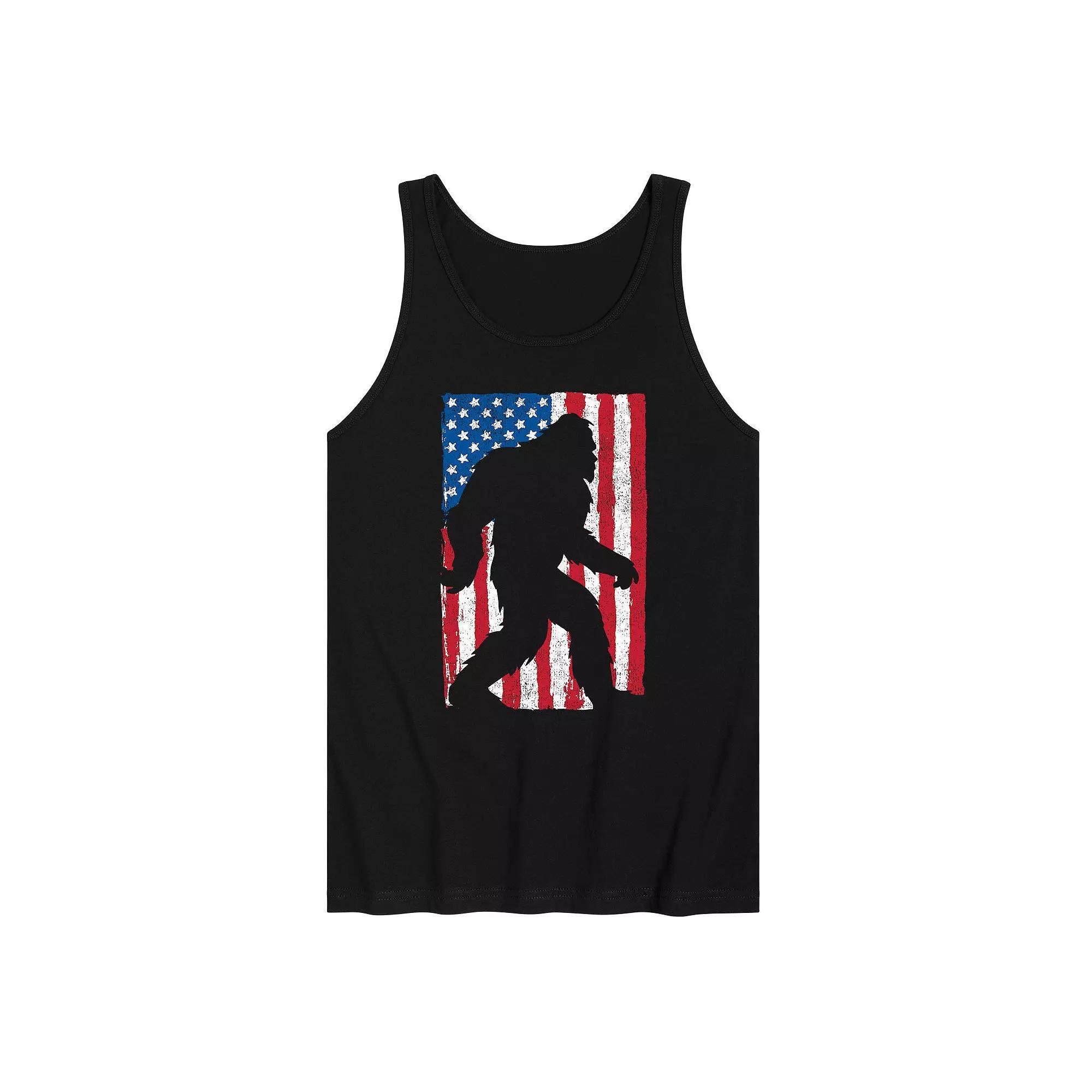 Mens Sasquatch Sasquatch Flag Tank Top Product Image