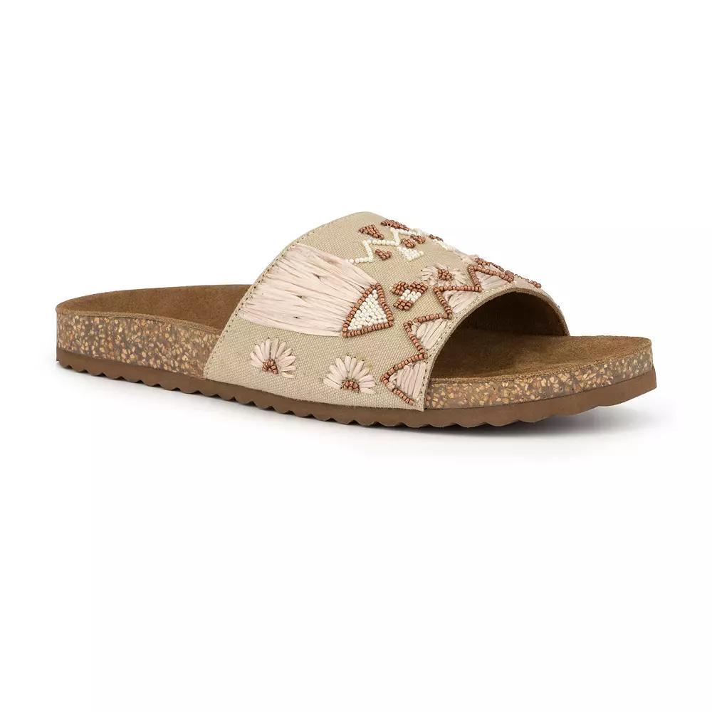 Torgeis Delilah Women's Slide Sandals, Size: 11, Beige Product Image