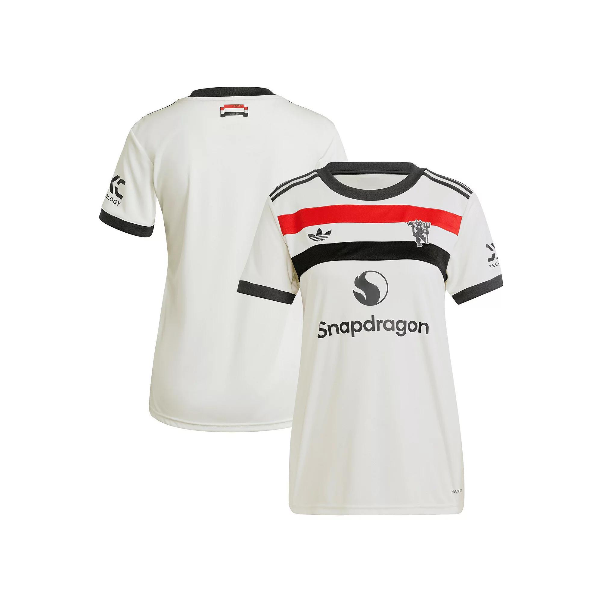 Womens adidas Originals Cream Manchester United 2024/25 Third Replica Jersey Product Image