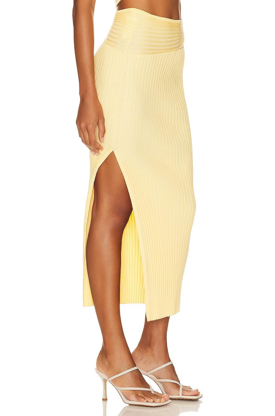 Rythem Knit Skirt SOVERE Product Image