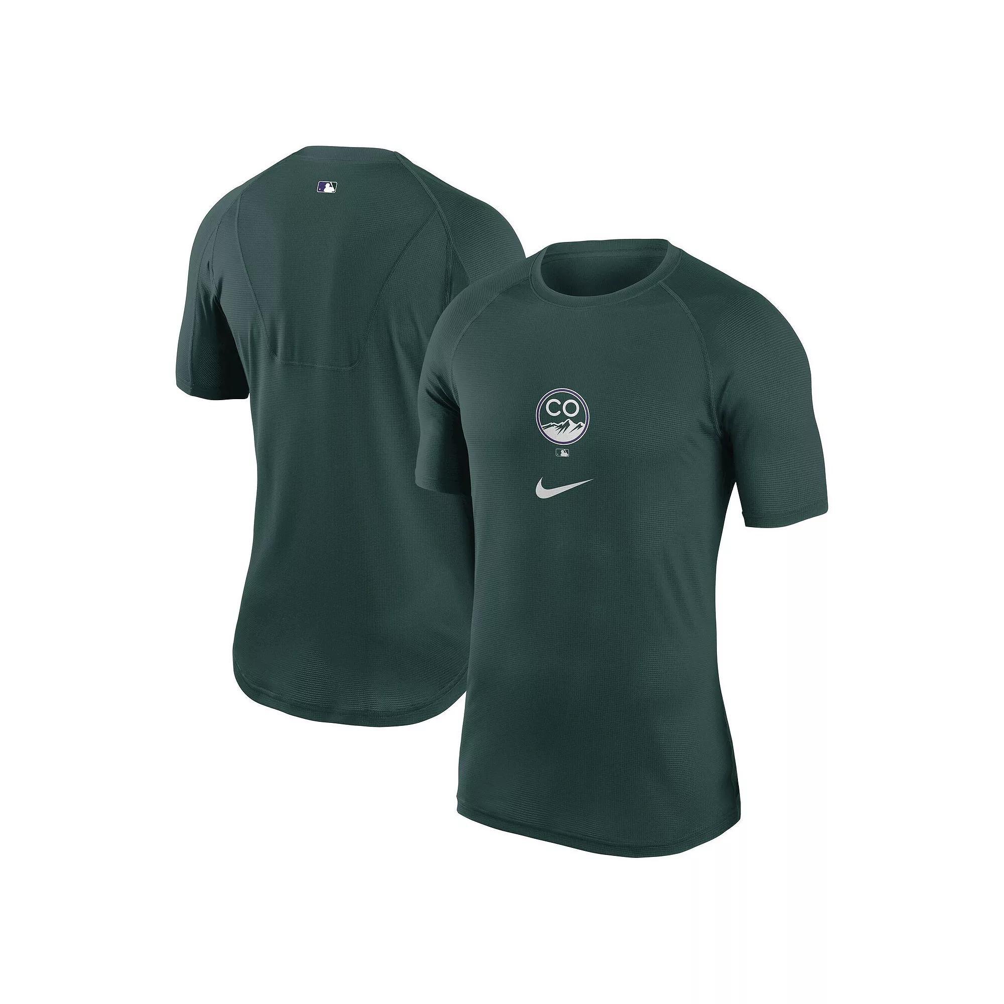 Men's Nike Navy Milwaukee Brewers New Legend Wordmark T-Shirt, Size: Medium, Blue Product Image