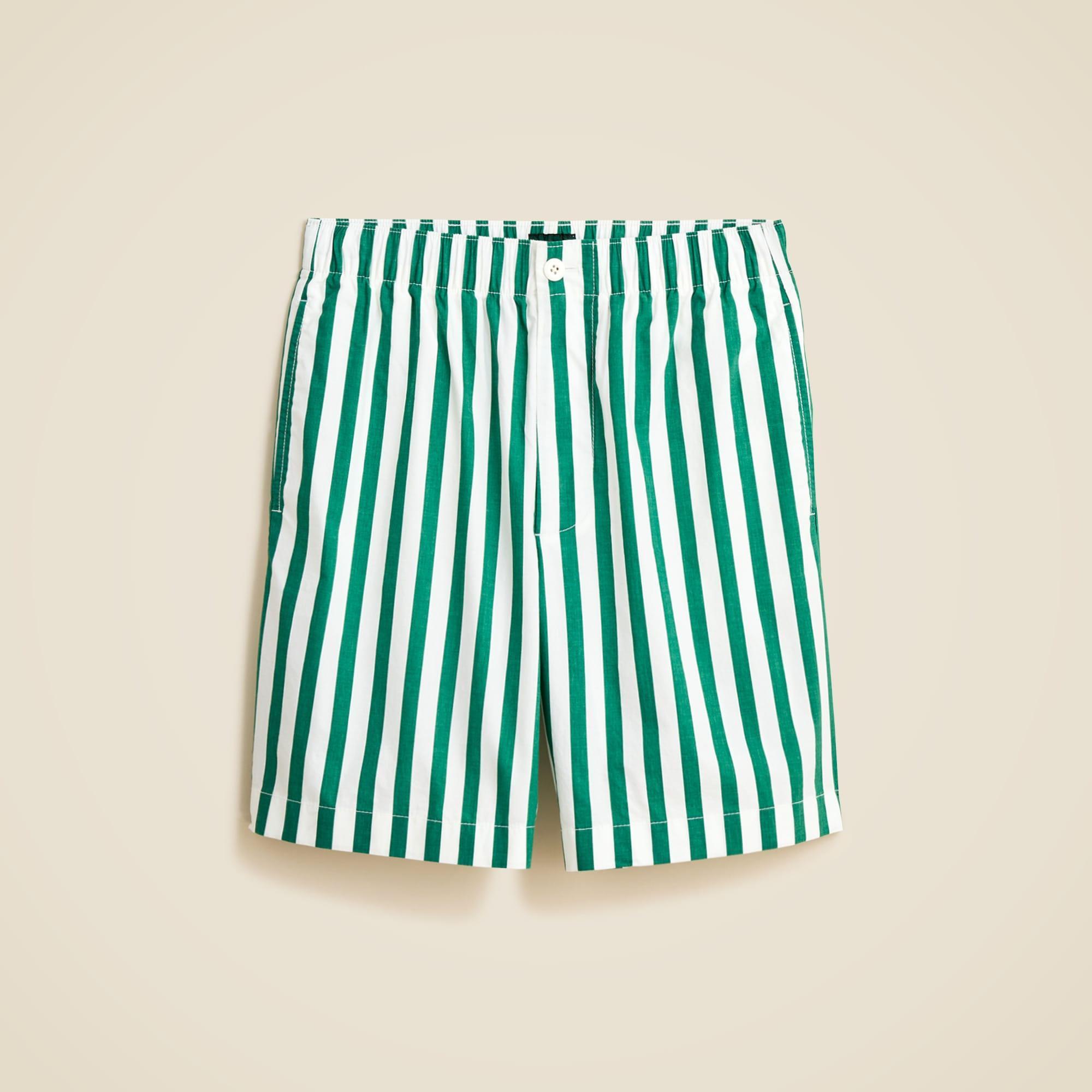 8" Relaxed cotton poplin short Product Image