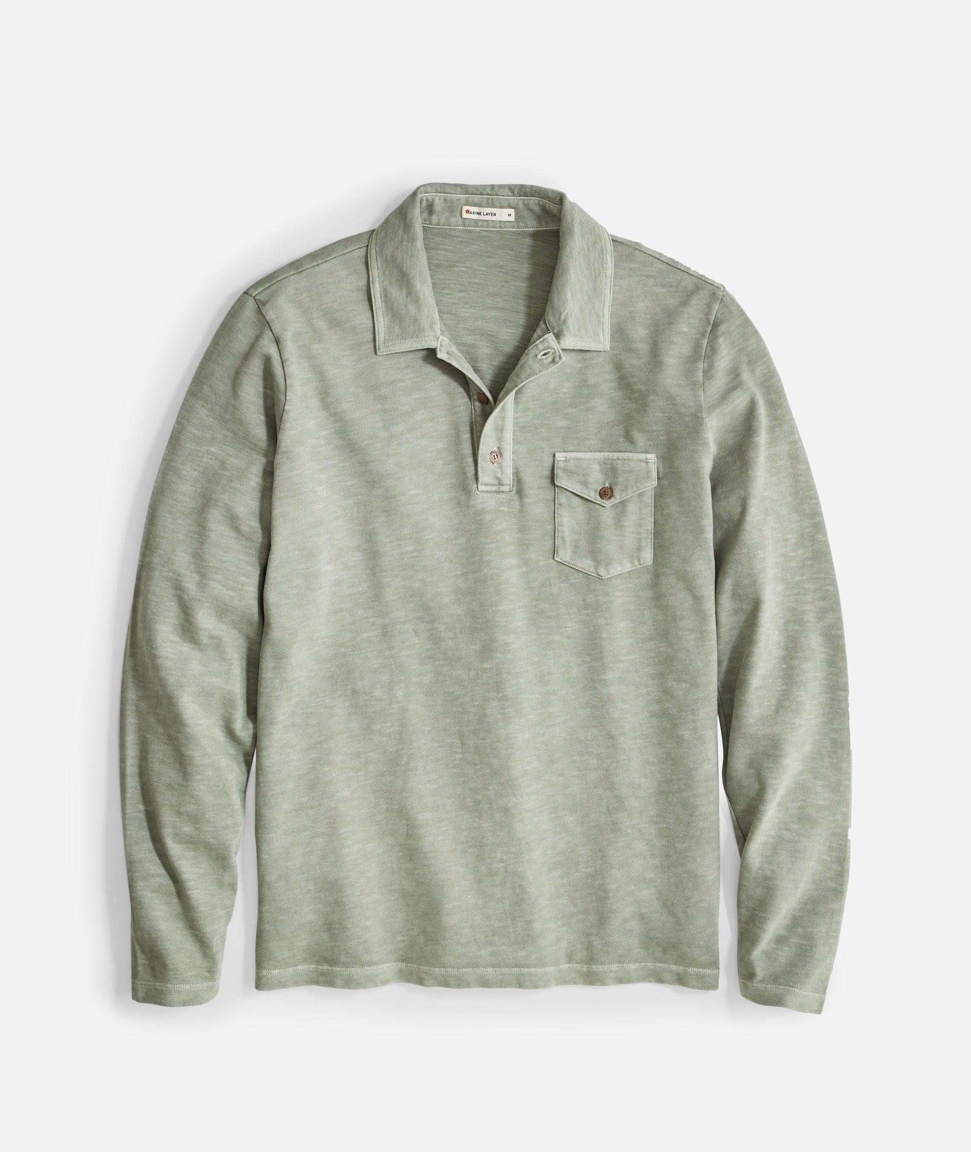 Stretch Selvage Embroidered Resort Shirt Product Image