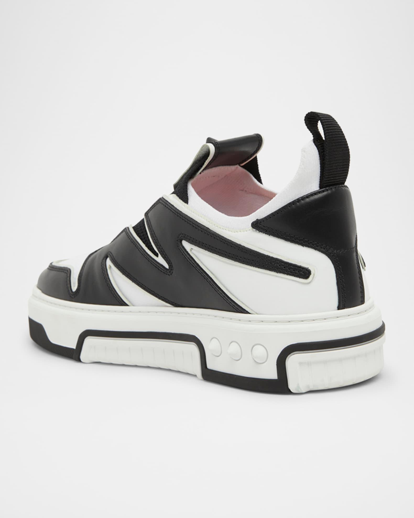 Mens Astroflash Leather Low Top Sneakers Product Image