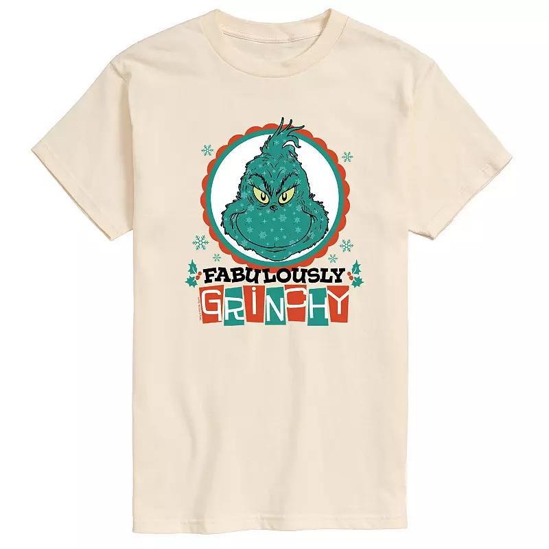 Mens Dr. Seuss The Grinch Fabulously Grinchy Graphic Tee Product Image