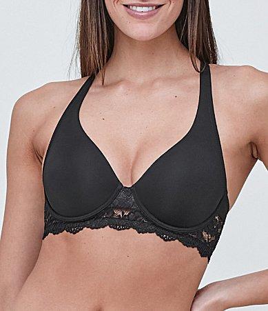 Skarlett Blue Goddess Convertible Lace Band Underwire Plunge Bra Product Image