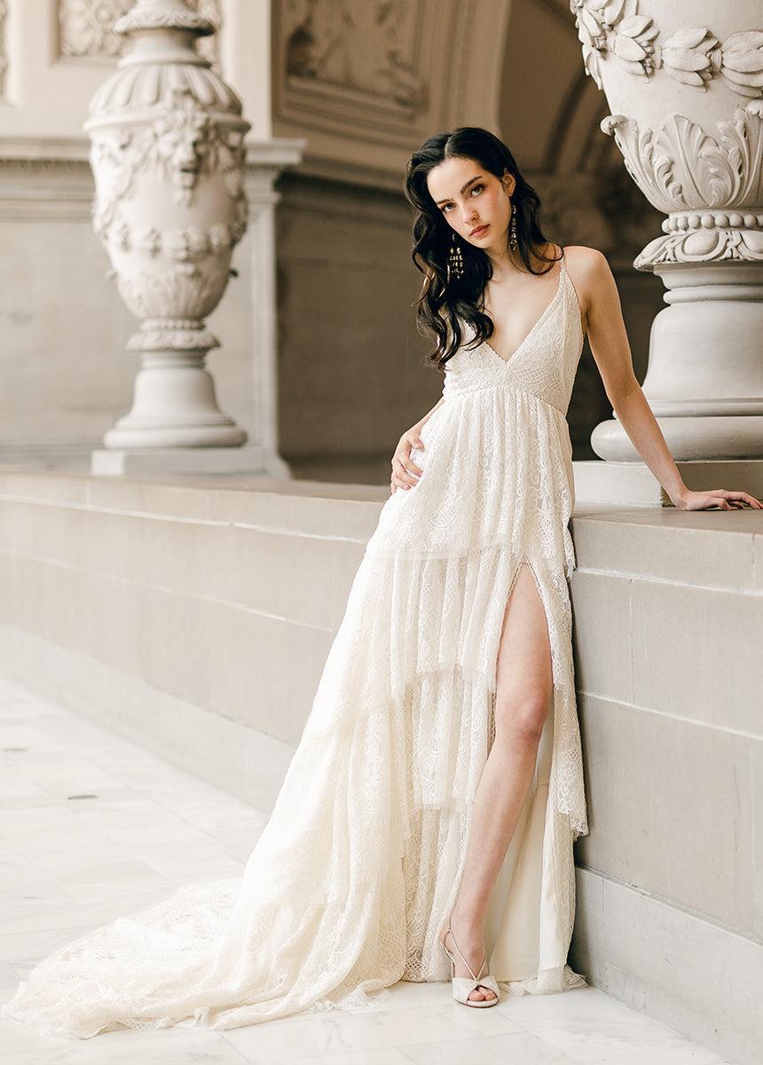 Cordelia Bridal Gown in Lily Female Product Image