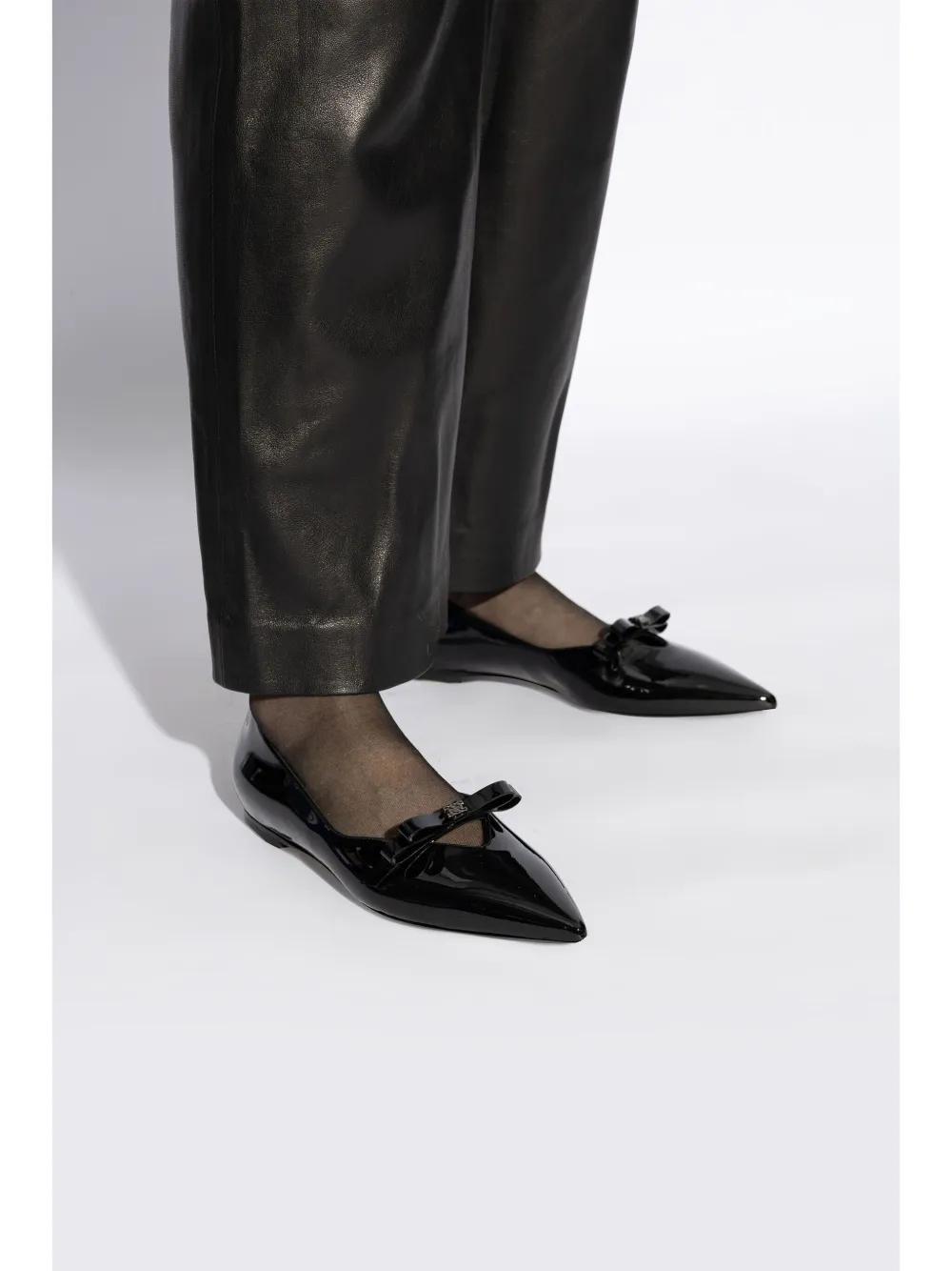 CASADEI Tiffany Ballerina Shoes In Schwarz Product Image