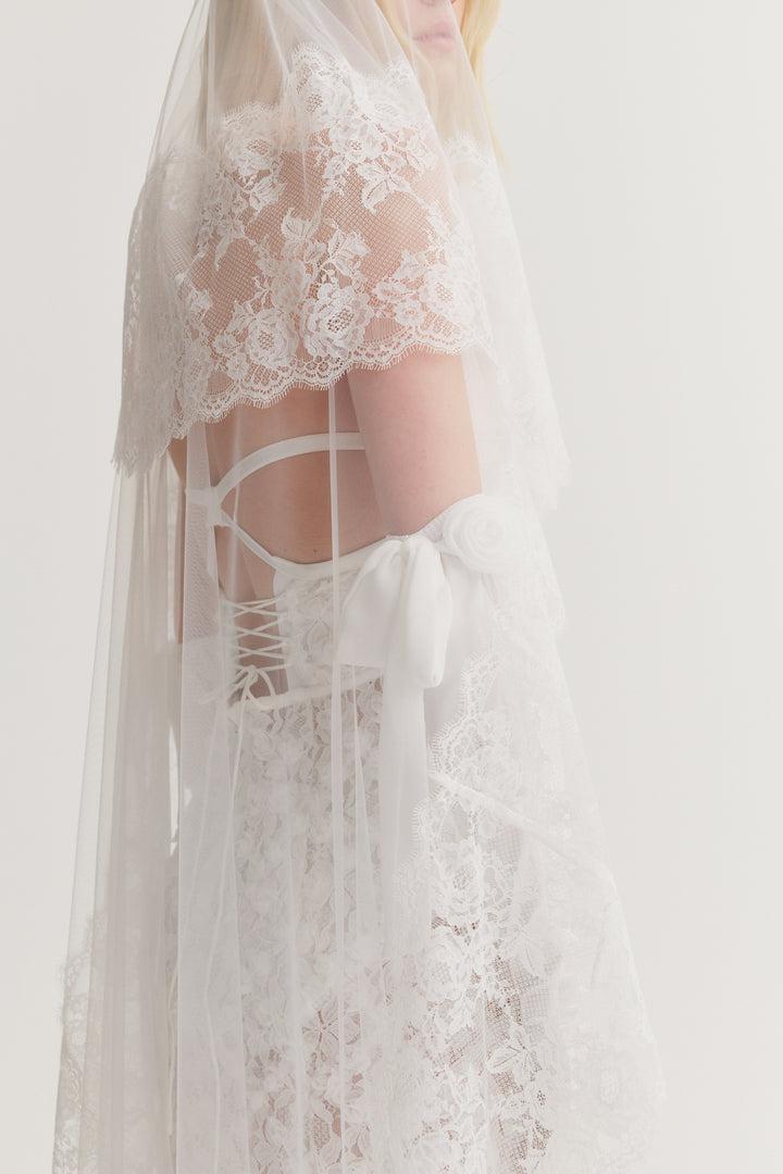 Arabella Bridal Gown — White Product Image