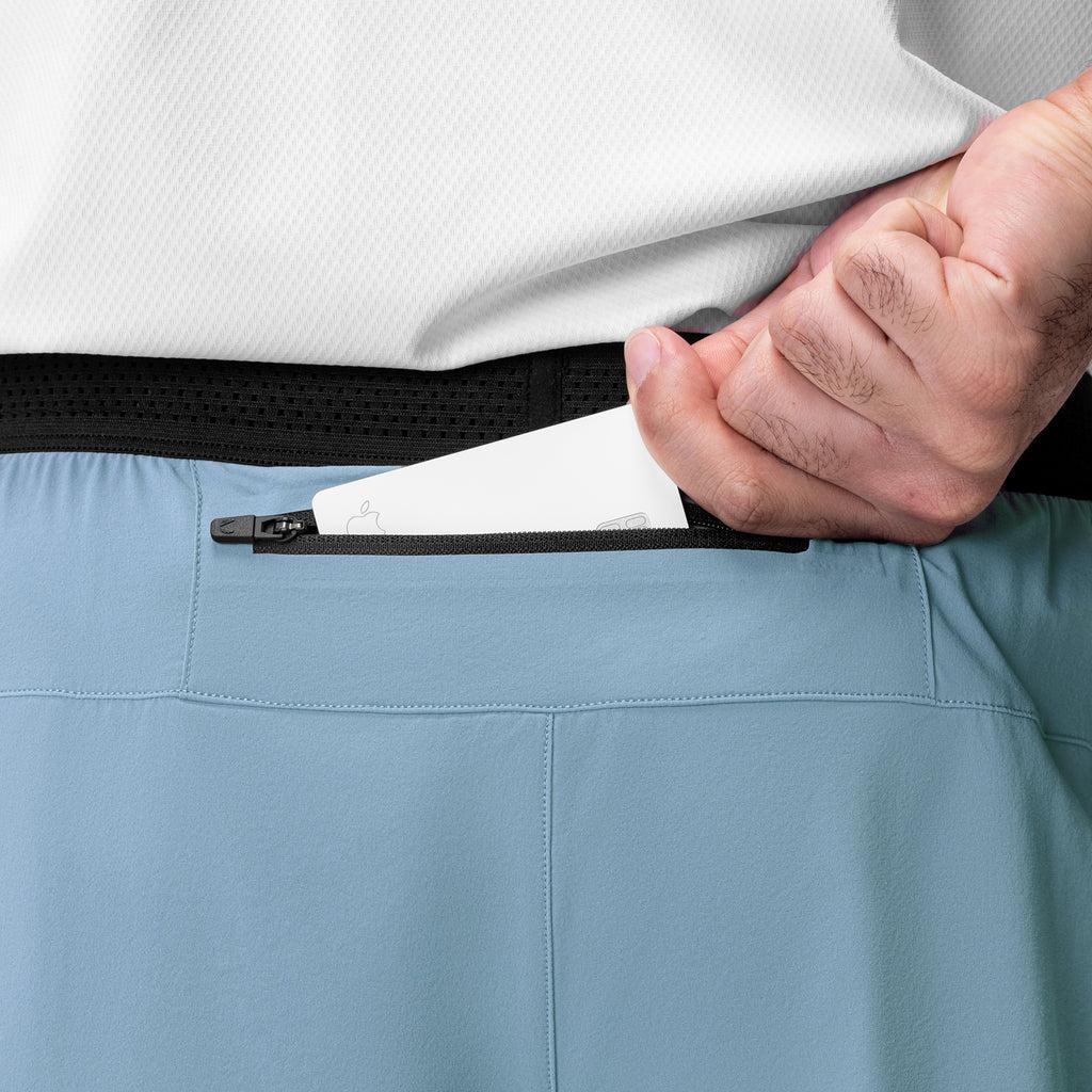 0953. Aerotex™ Hybrid Liner Short - Light Sky Product Image