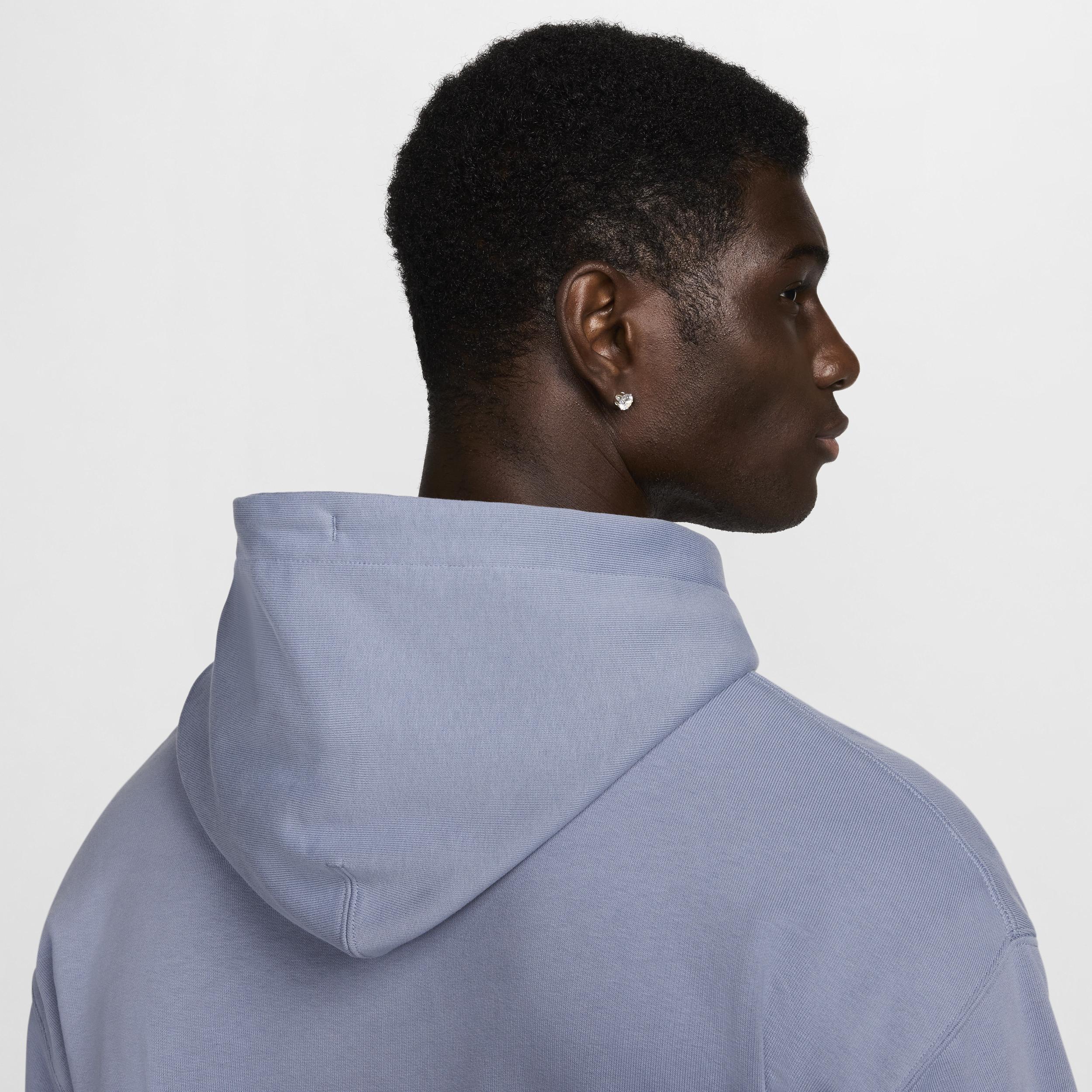 Nike Men's Solo Swoosh French Terry Pullover Hoodie Product Image