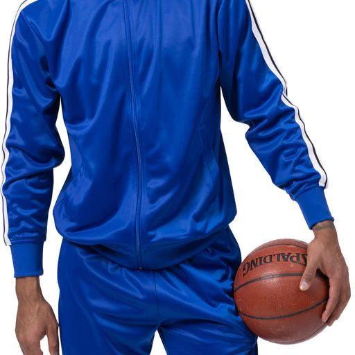 Men's Track Suit 2 Piece in Royal Blue Male Product Image