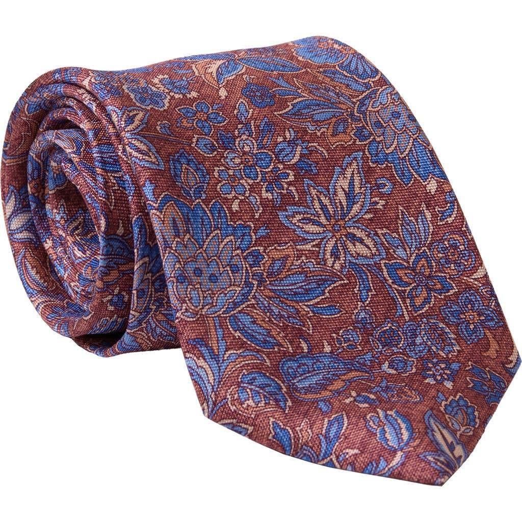 Elizabetta Cortina - Silk Jacquard Tie for Men in Royal Blue at Nordstrom Product Image