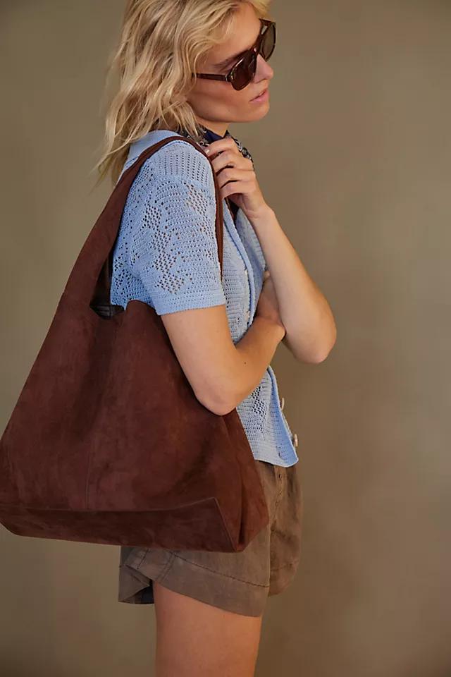 Blair Reversible Vegan Suede Tote Product Image