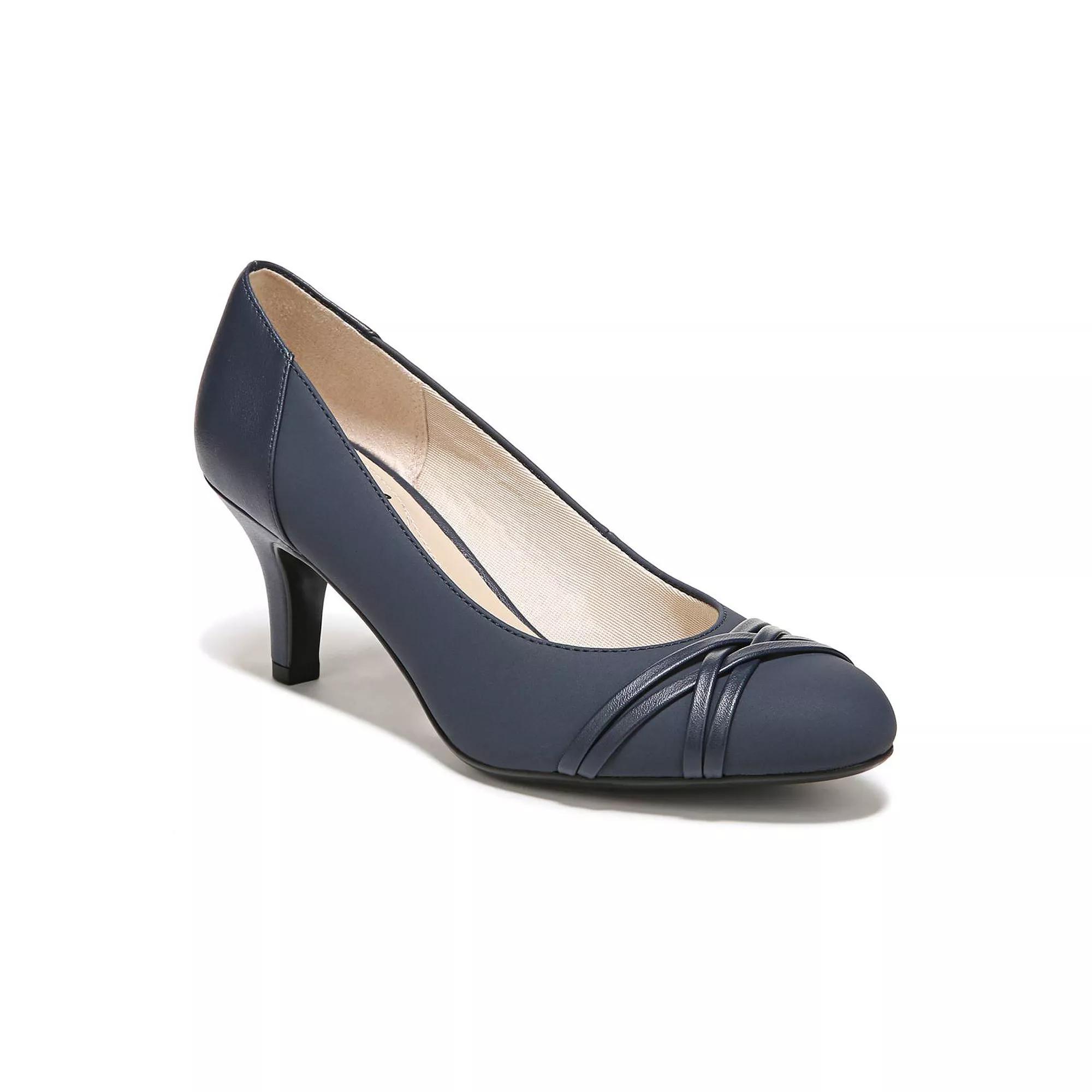 LifeStride Pascal Womens Pumps Blue Product Image